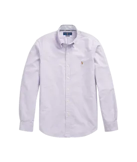 Custom Fit Oxford Shirt - Purple