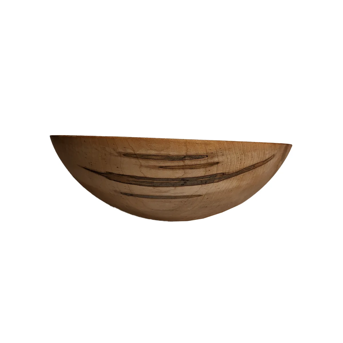 13" Maple/Ambrosia Round Bowl