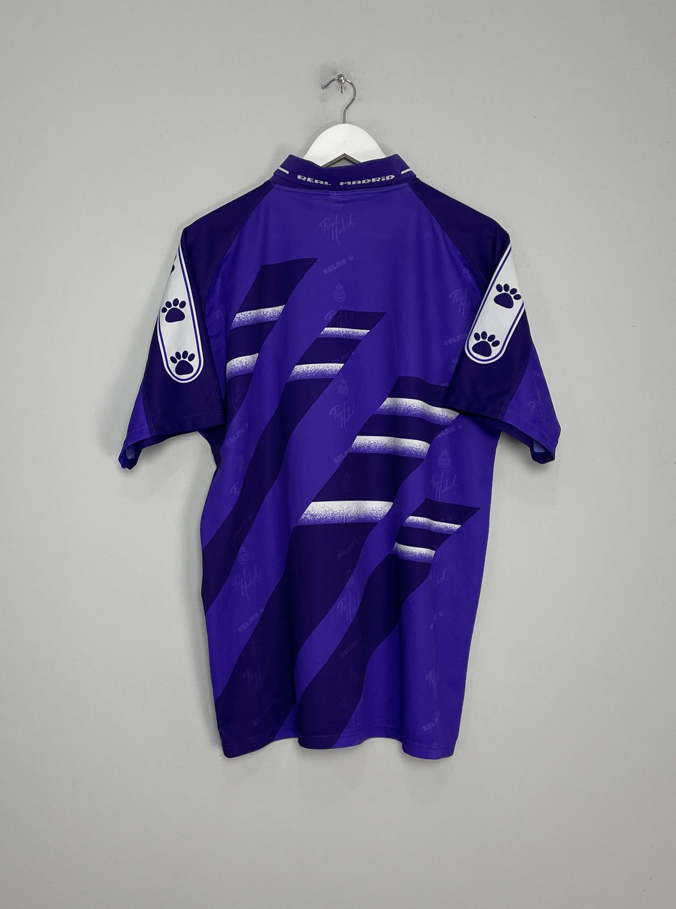 1994/96 REAL MADRID AWAY SHIRT (L) KELME