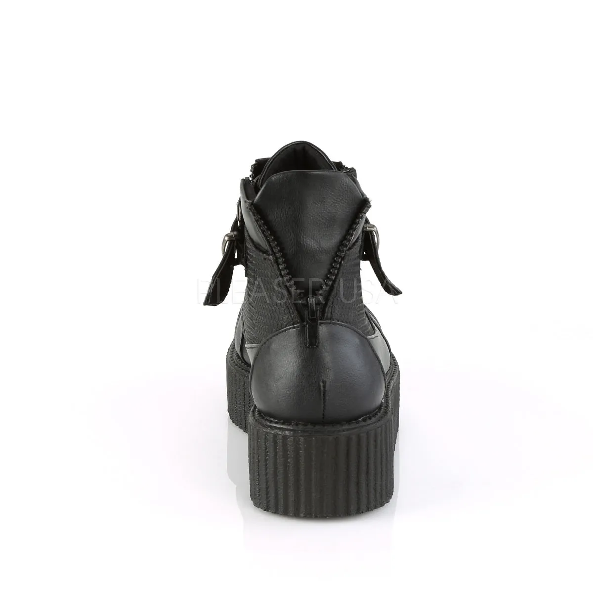 2 Inch Platform V-CREEPER-566 Black