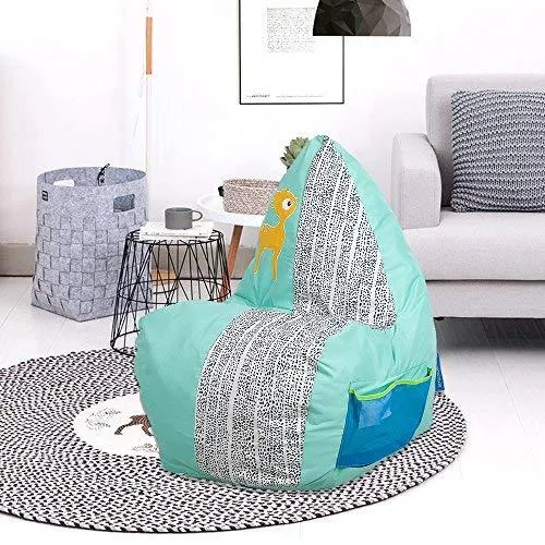 3 Feet Bean Bag Chair Cute Cartoon Sofa Seat for Children (Deer Pattern)