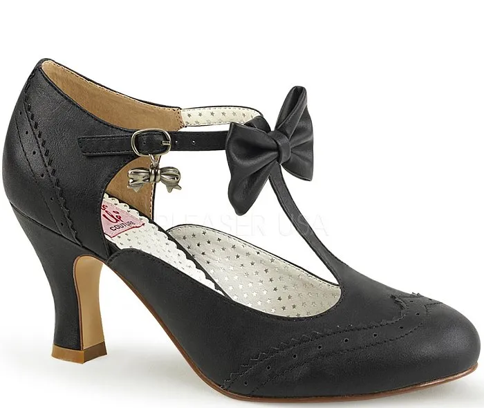 3" Kitten T-Strap Pump (FLAPPER-11)