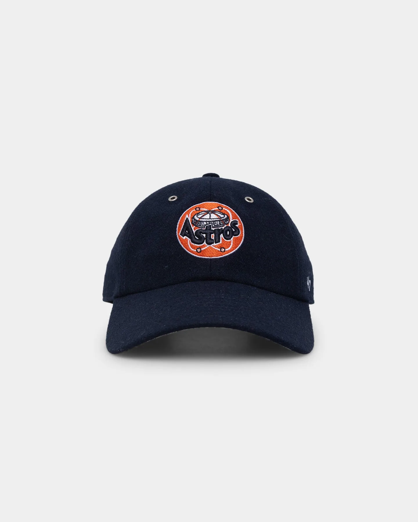 47 Brand Houston Astros Wooly '47 Clean Up Strapback Navy