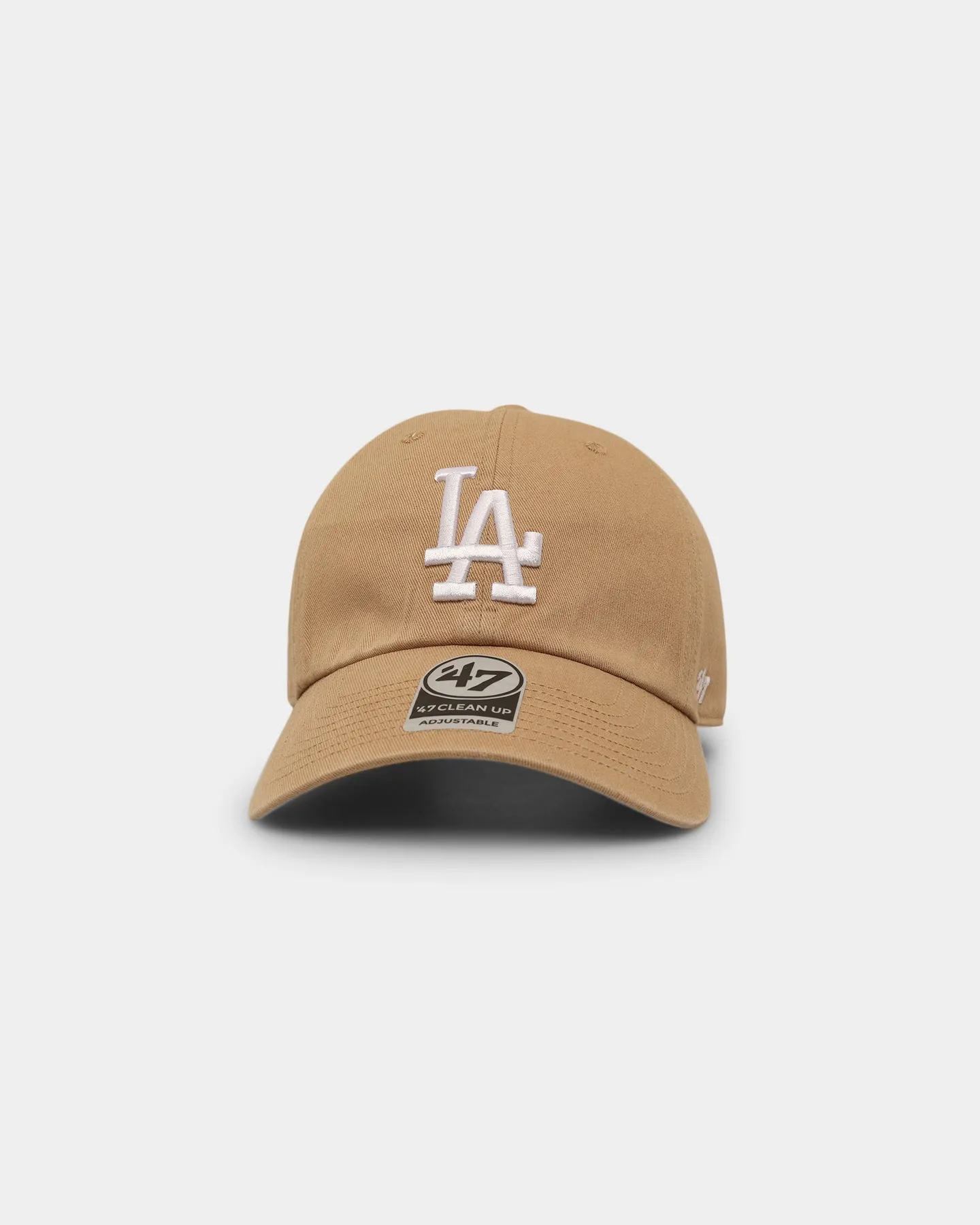 47 Brand Los Angeles Dodgers 47 Clean Up Strapback Khaki