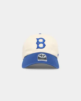 47 Brand Los Angeles Dodgers Clean Up Strapback Natural