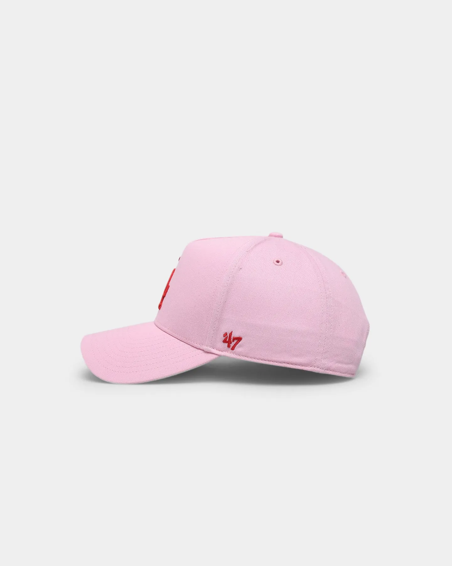 47 Brand Los Angeles Dodgers Legend Replica 'Lover Not A Fighter' MVP DT Snapback Petal Pink