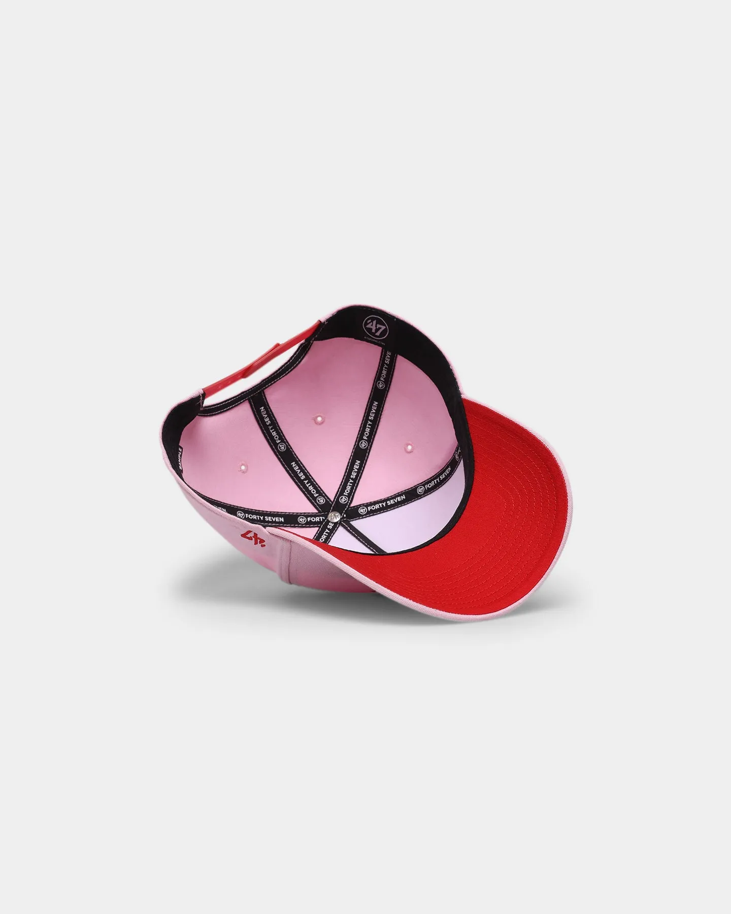 47 Brand Los Angeles Dodgers Legend Replica 'Lover Not A Fighter' MVP DT Snapback Petal Pink