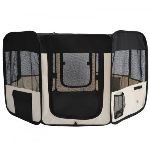 49" Elegant, Foldable, Portable, Washable Pet Playpen