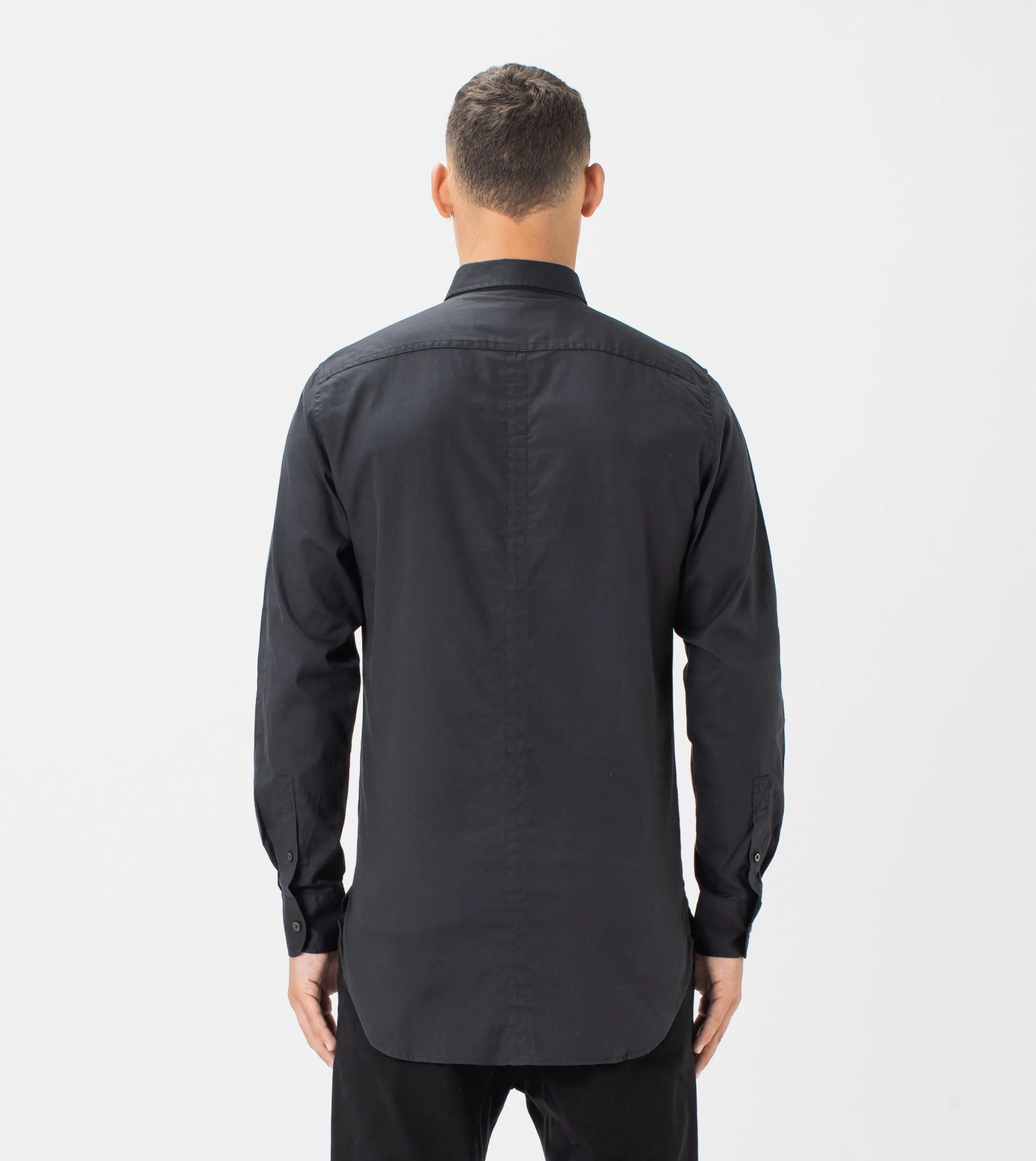 7 Foot LS Oxford Shirt Black