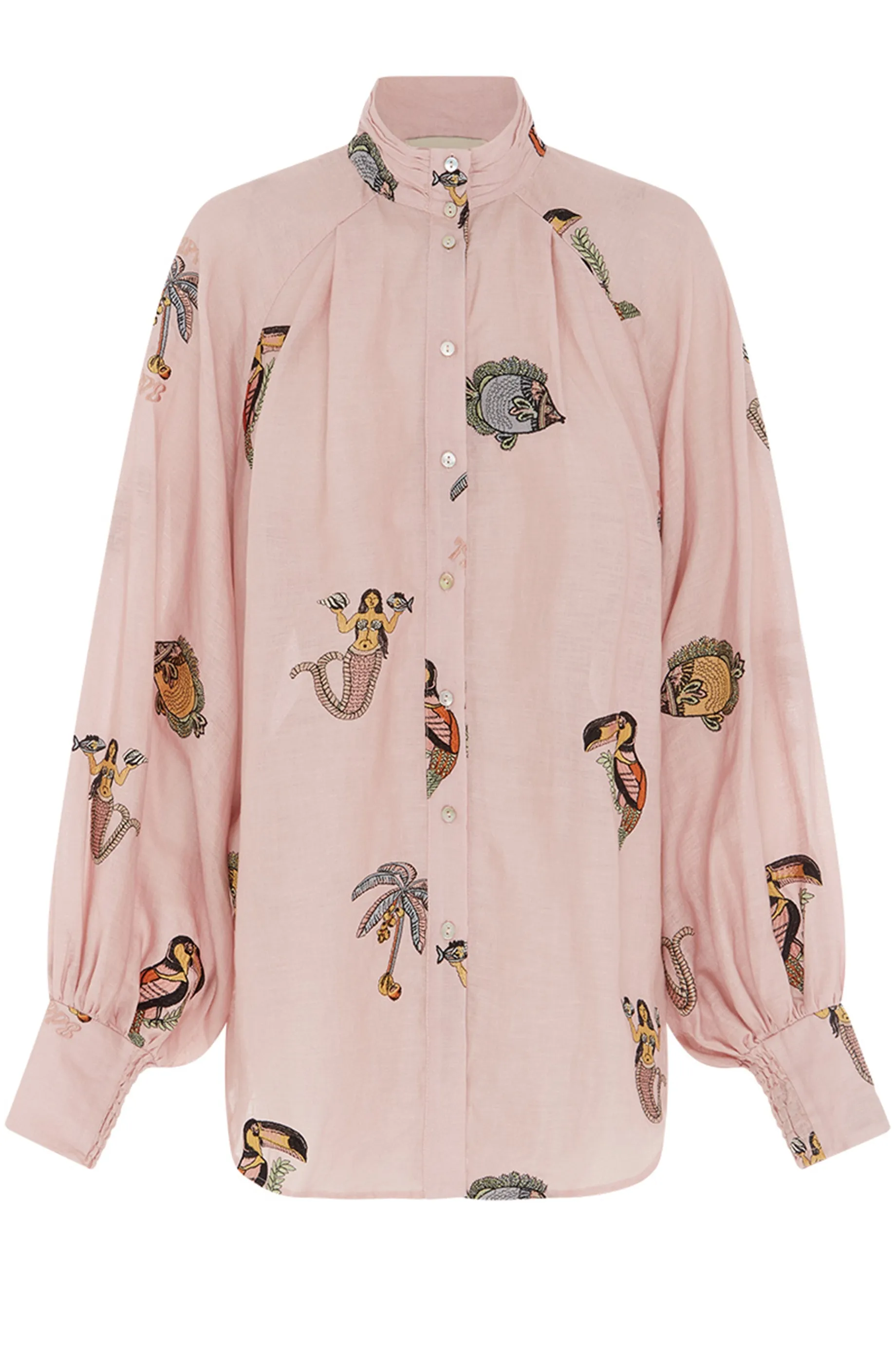 Alemais Vacay Shirt - Rose