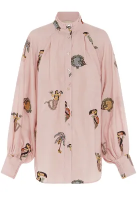 Alemais Vacay Shirt - Rose