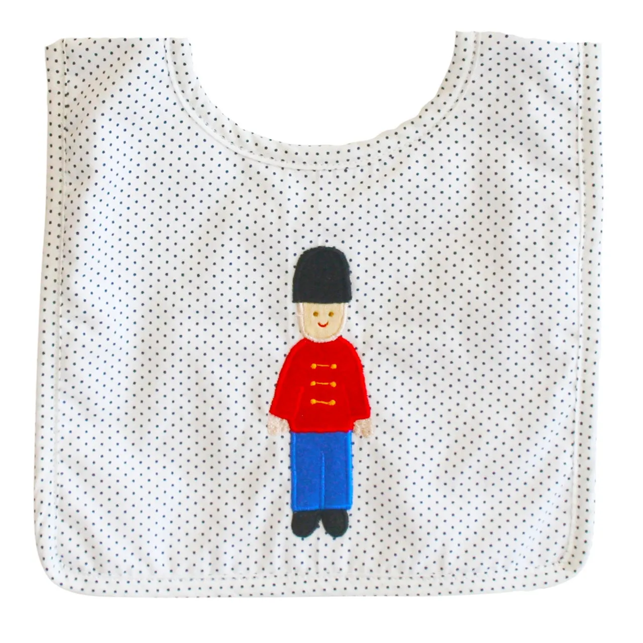 Alimrose Soldier Applique Bib