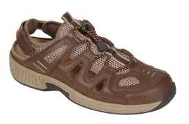 Alpine Brown Orthotic Sandal 593