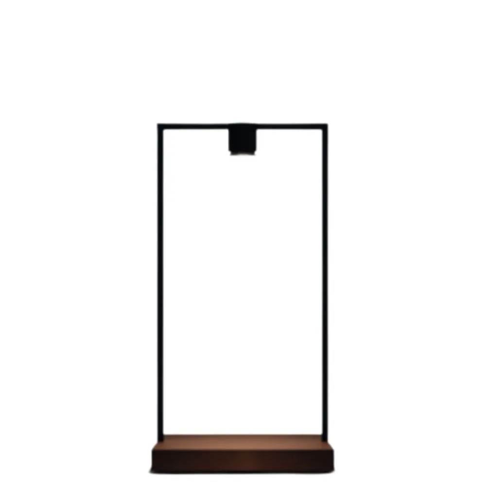 Artemide Curiosity 45 Focus portable table lamp LED brown/black h. 45 cm.