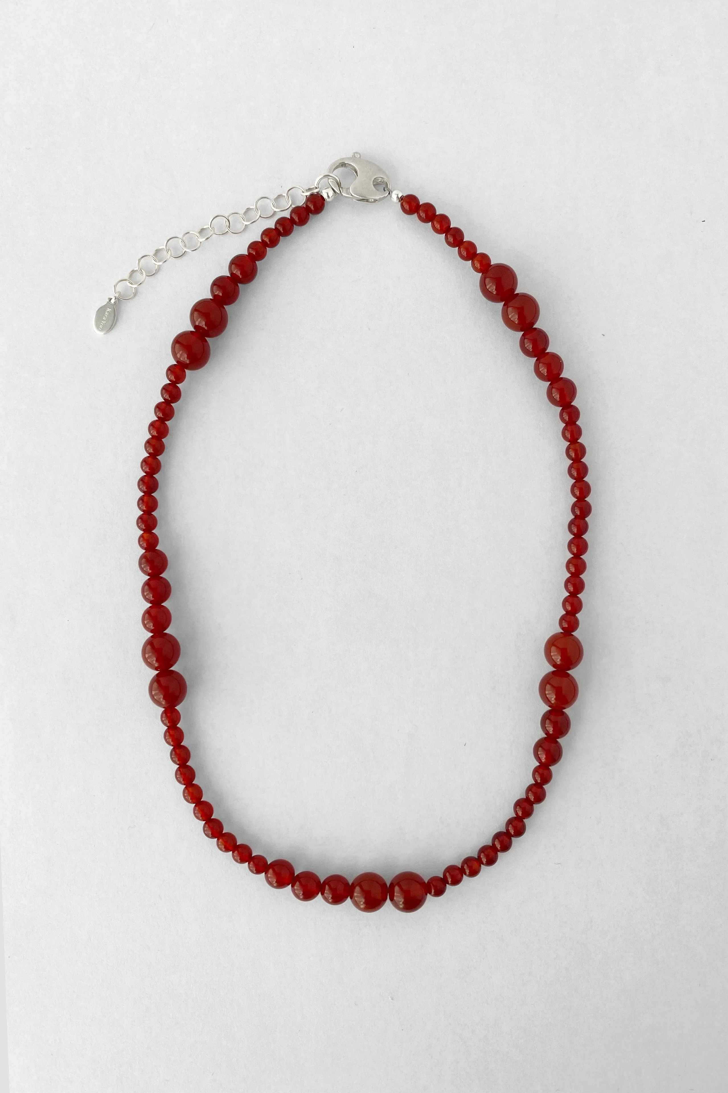 Avery Necklace - Carnelian