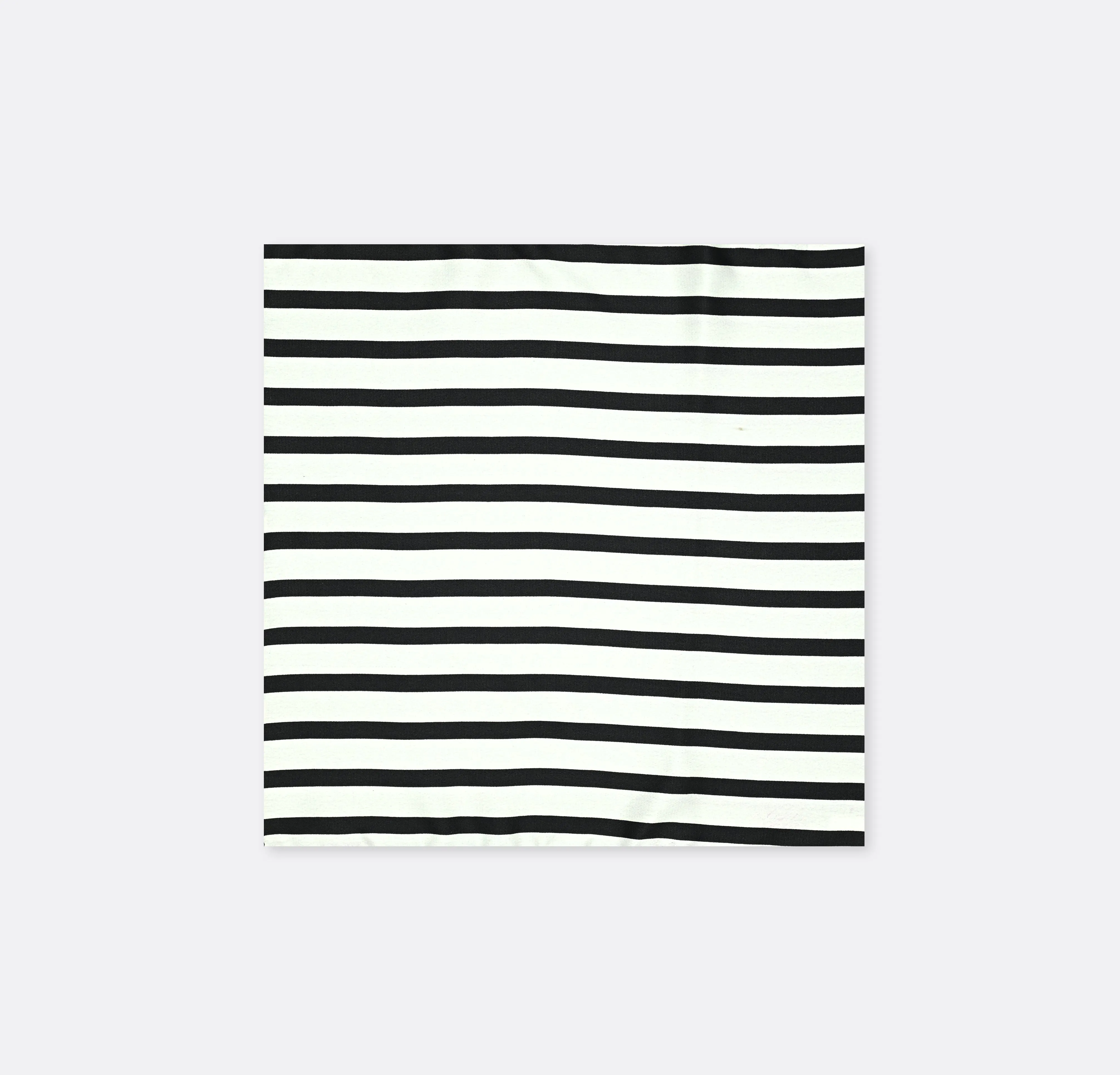 Black & White Stripes Silk Pocket Squares