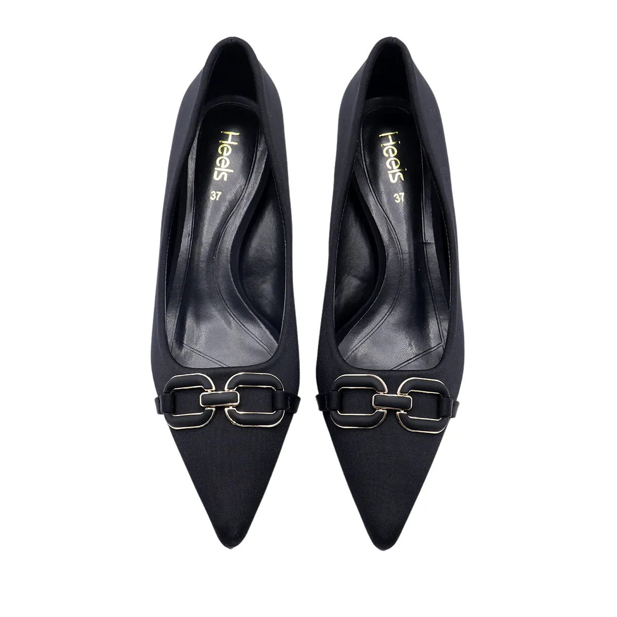 Black Formal Court Shoes L00850013