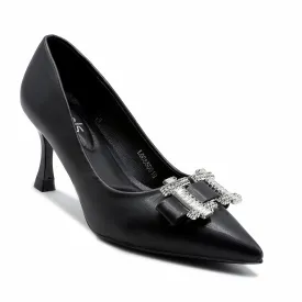 Black Formal Court Shoes L00850018