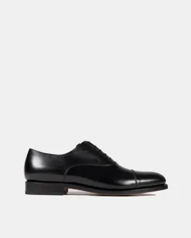 Black Oxford Dress Shoe with Leather Soles