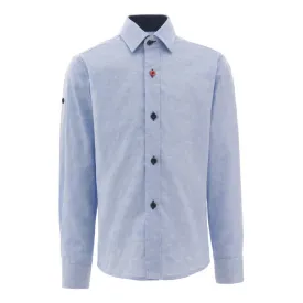 Blue Pineapple Dress Shirt