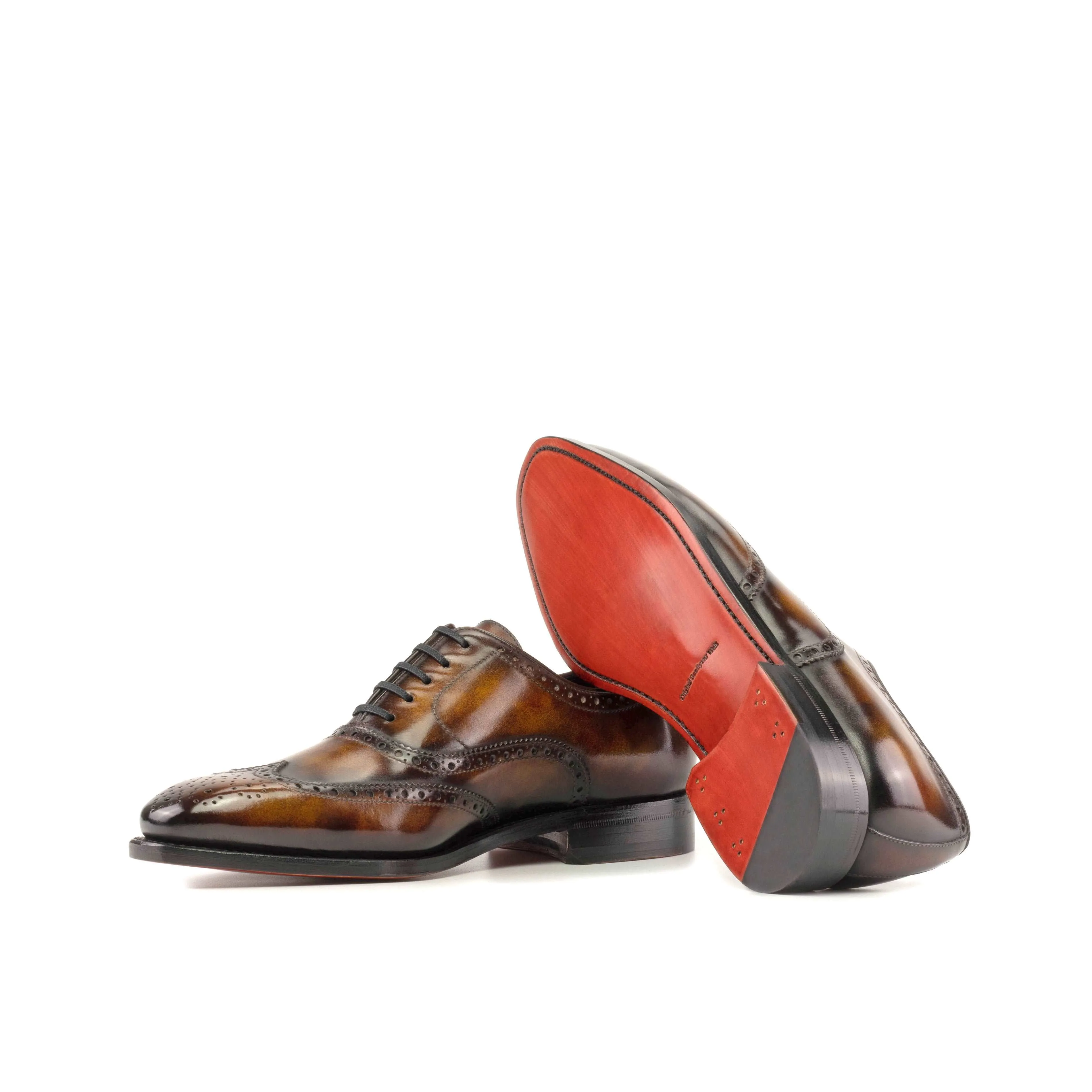 Bondo patina full brogue shoes