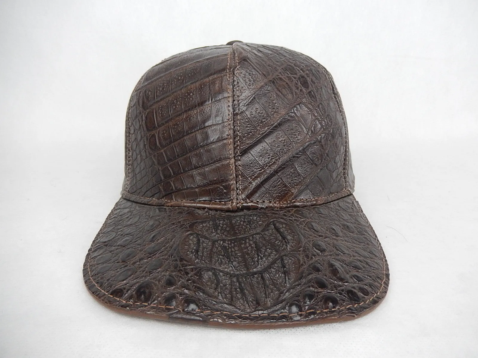 Brown Alligator Cap