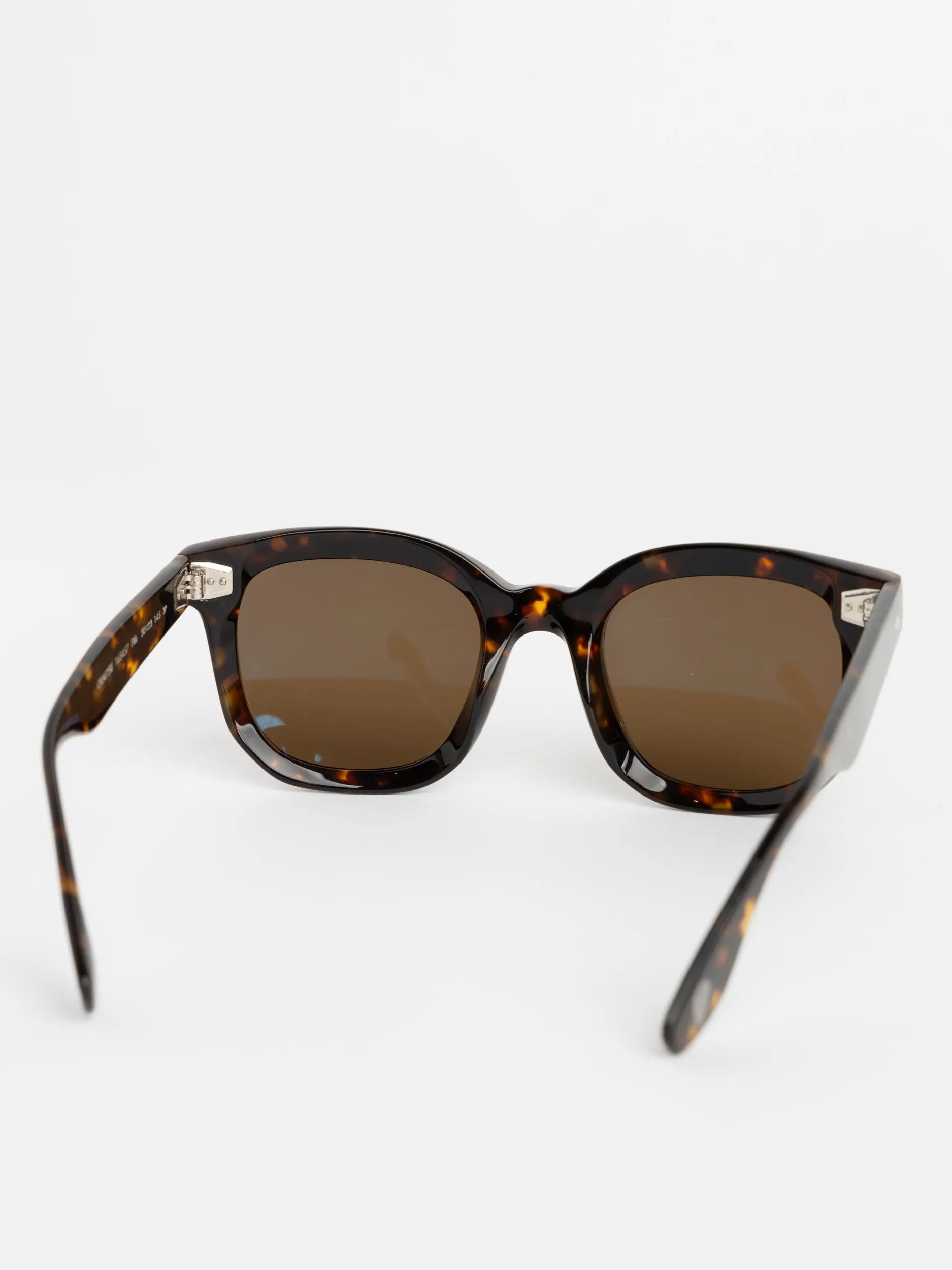 Brown Print Filu Polarized Sunglasses