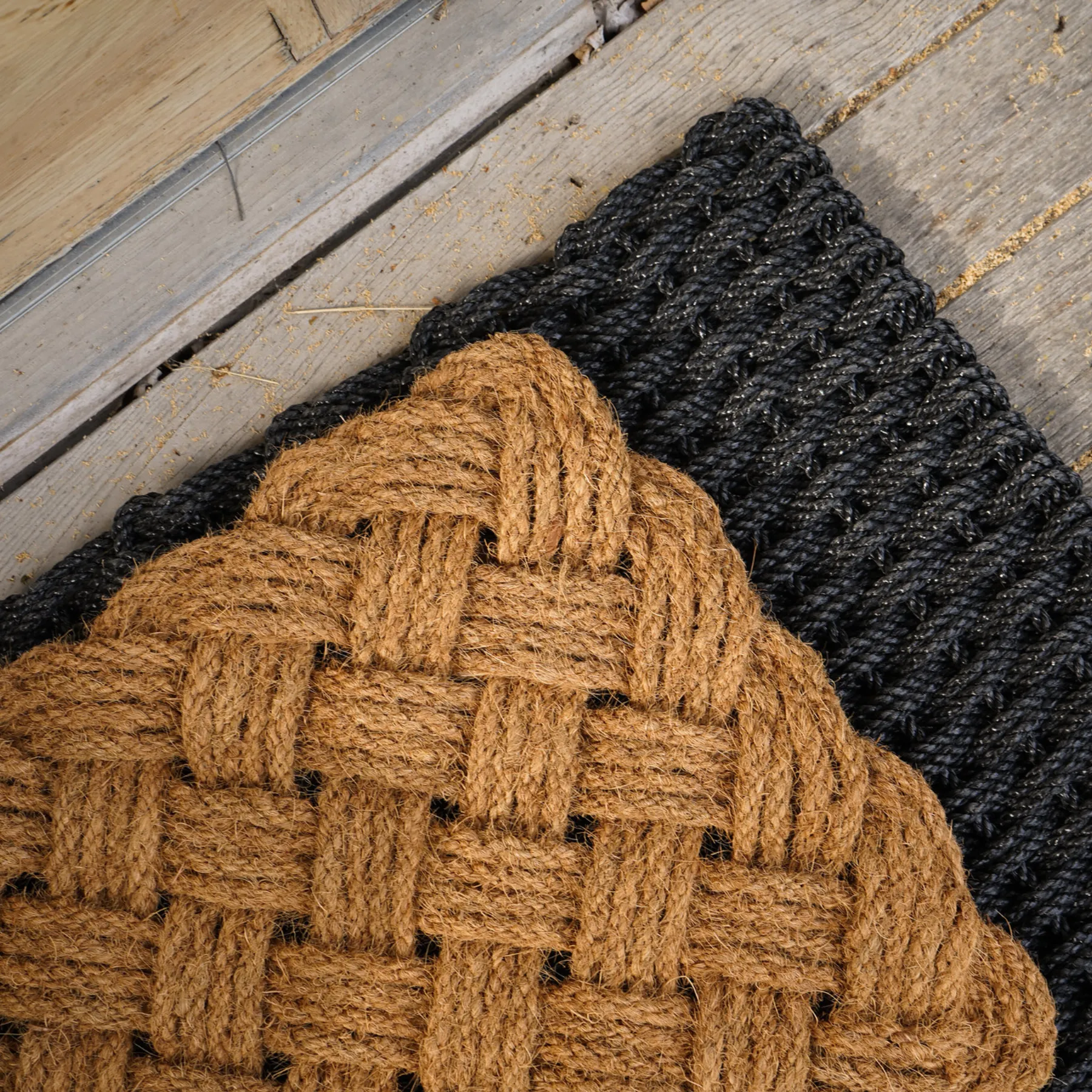 Charcoal Rope Doormat