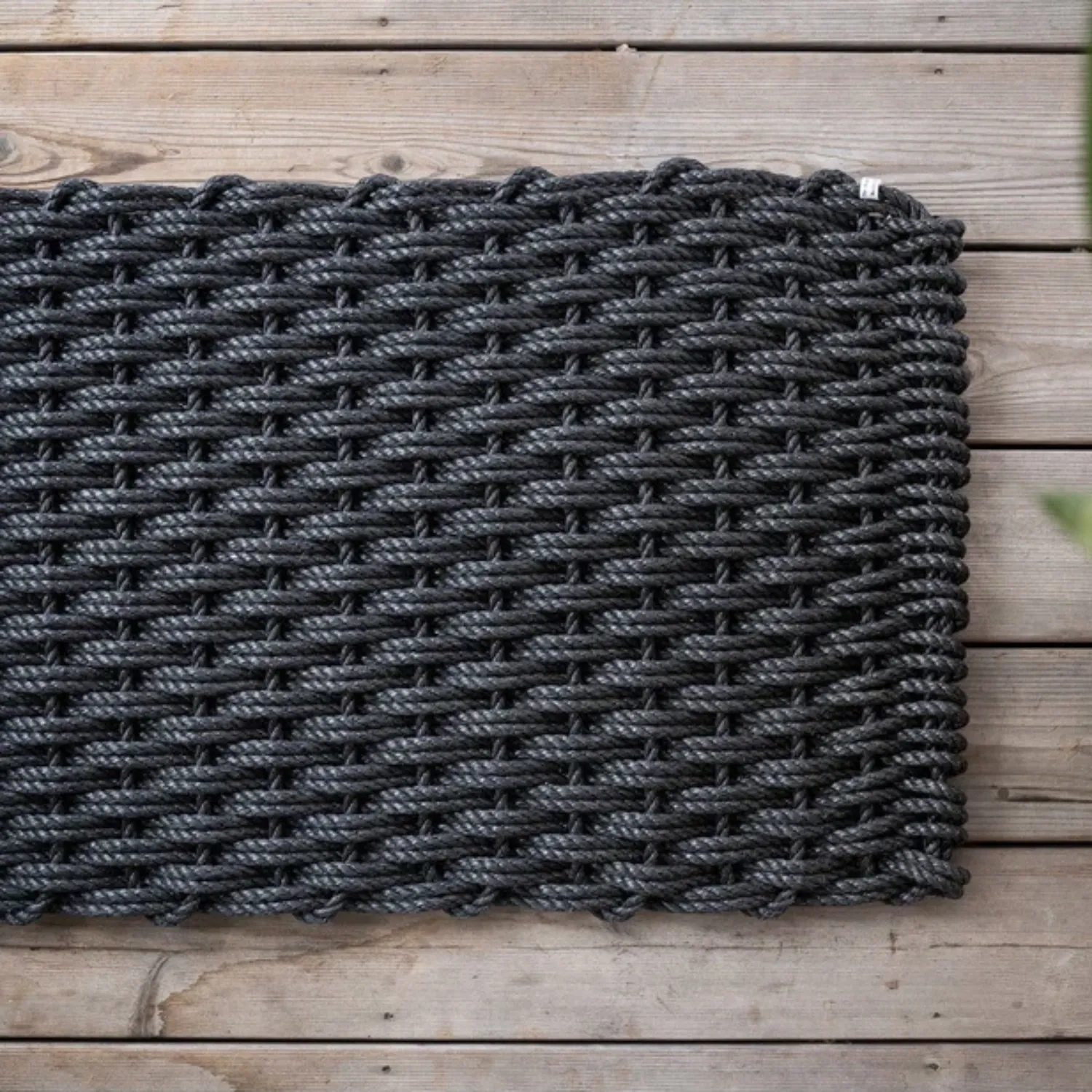 Charcoal Rope Doormat