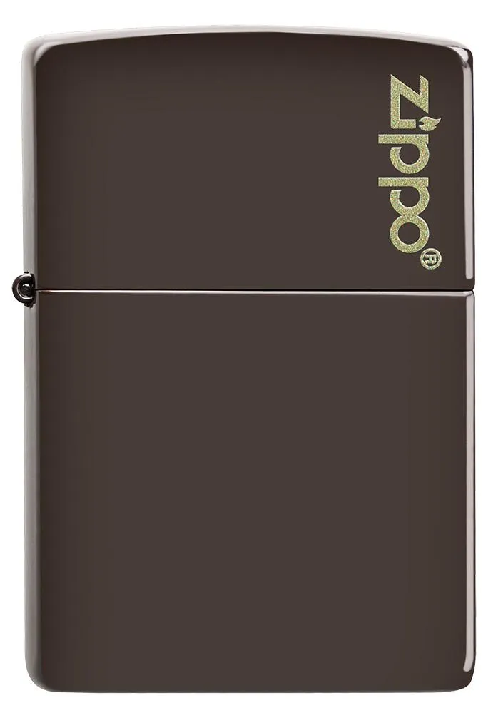 Classic Brown Zippo Logo