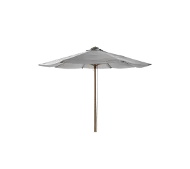 Classic parasol w/pulley system, dia. 3 m