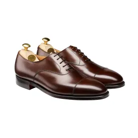 Connaught Dark Brown Burnished Calf