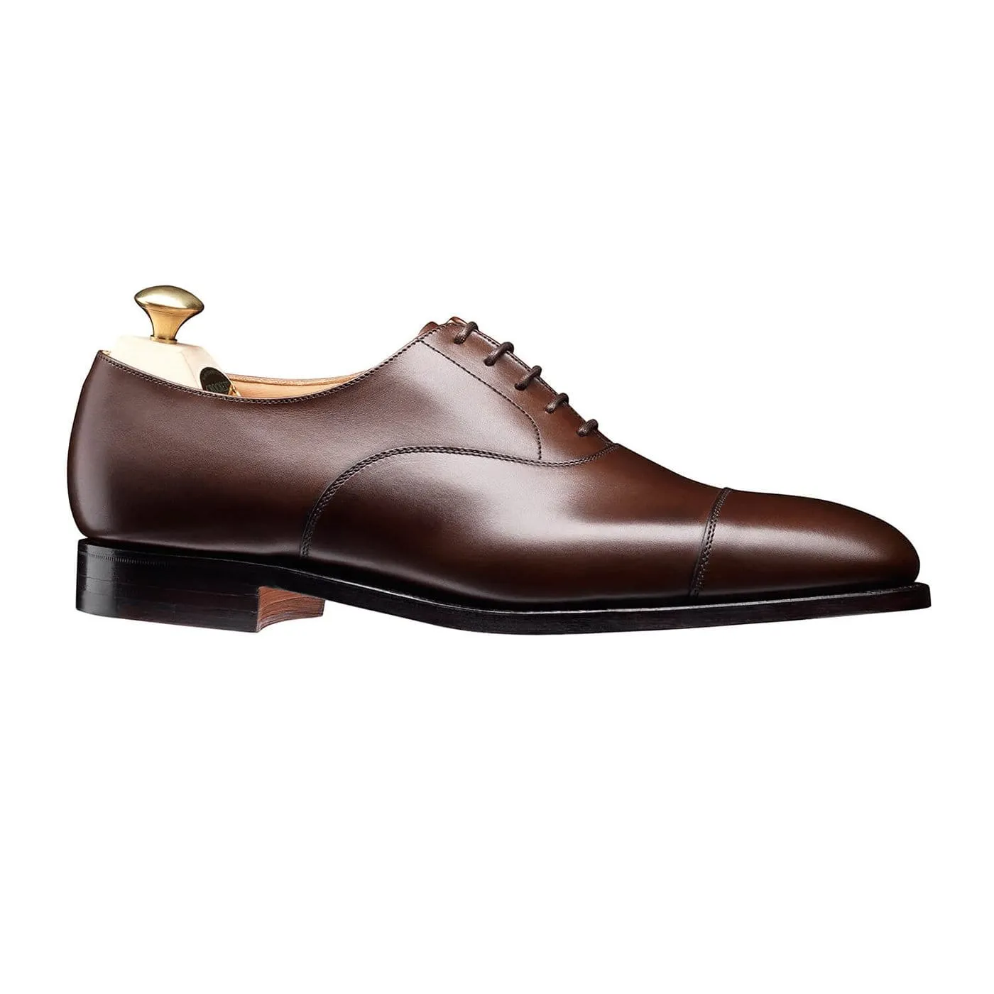 Connaught Dark Brown Burnished Calf