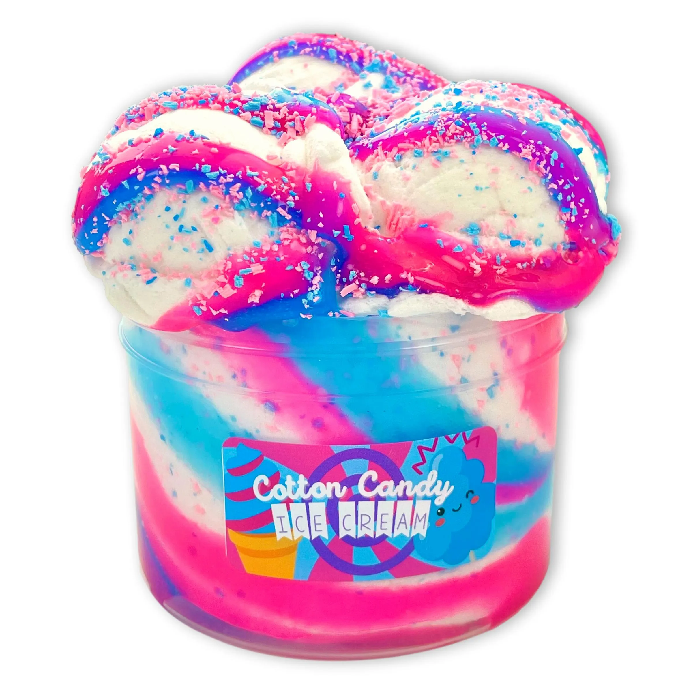 Cotton Candy Ice-Cream