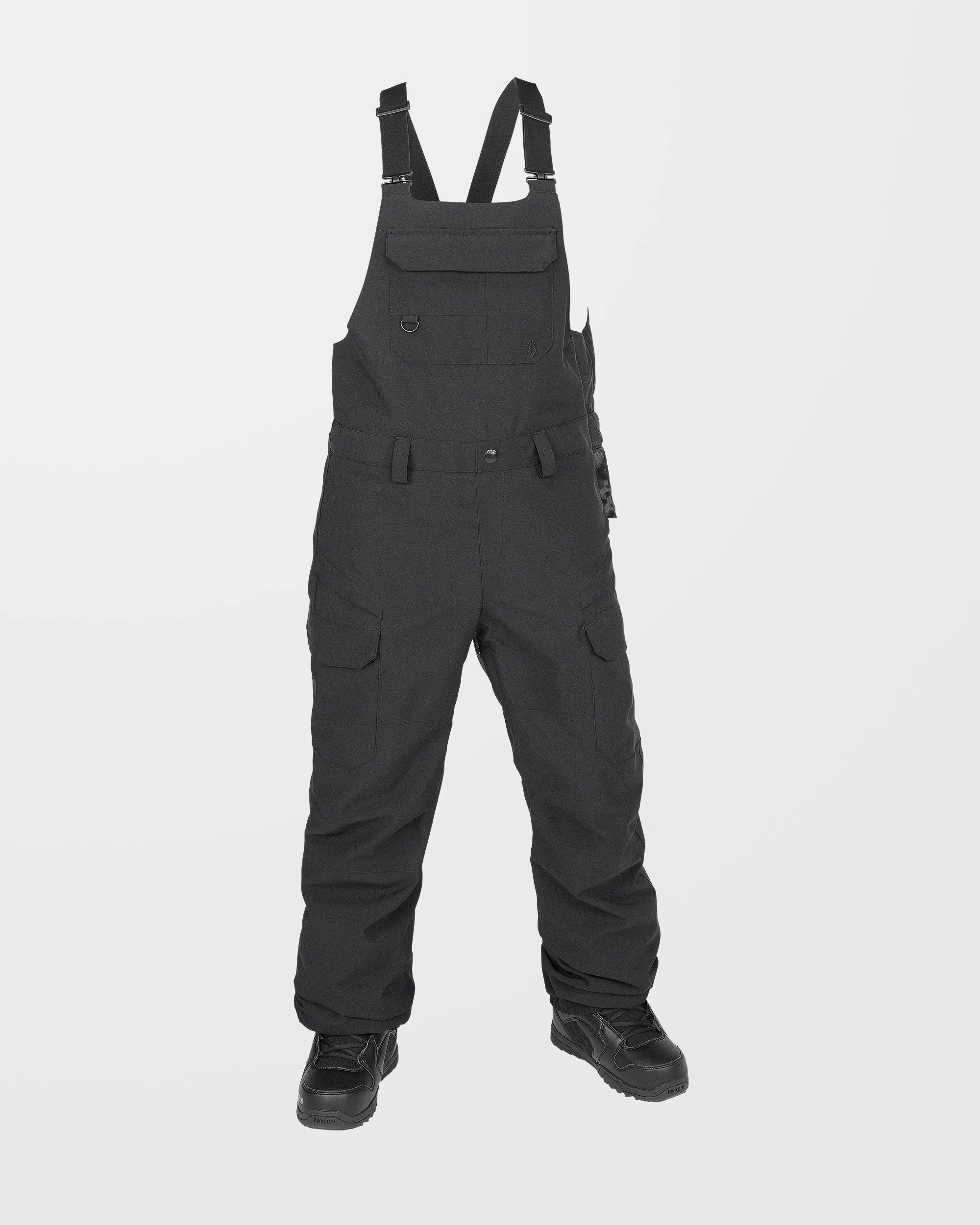 Creston 3D Stretch Bib Overall - Black