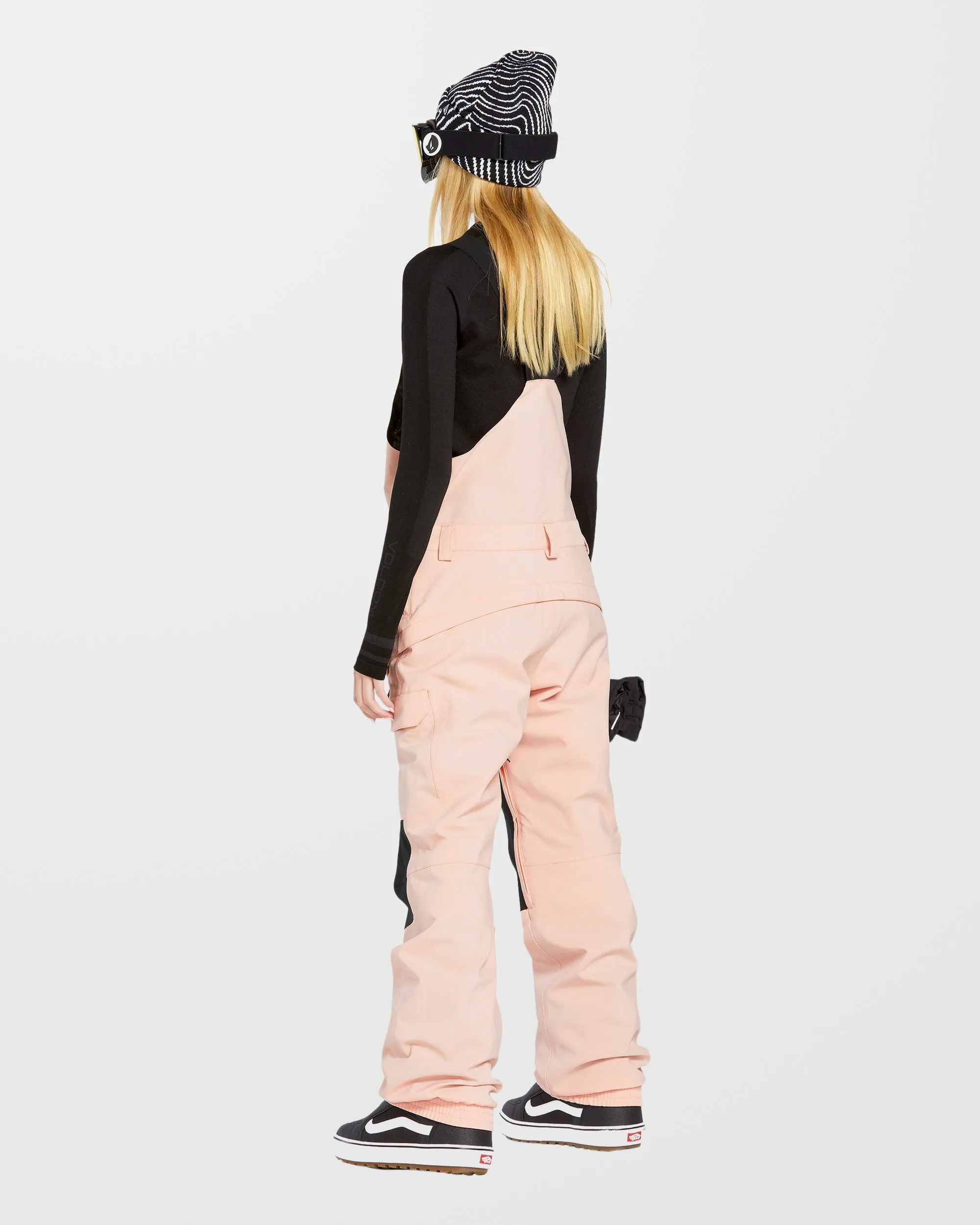 Creston 3D Stretch Bib Overall - Coral Haze