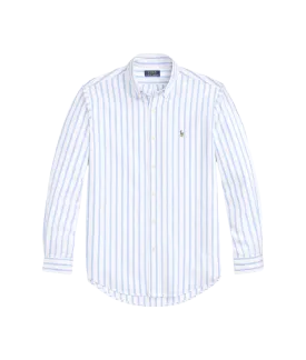 Custom Fit Striped Oxford Shirt - Multi