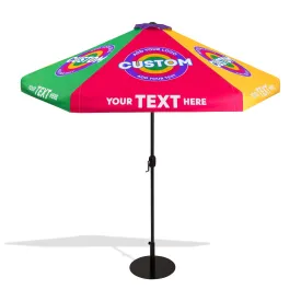 Custom Market Umbrella Large (6-Panel)