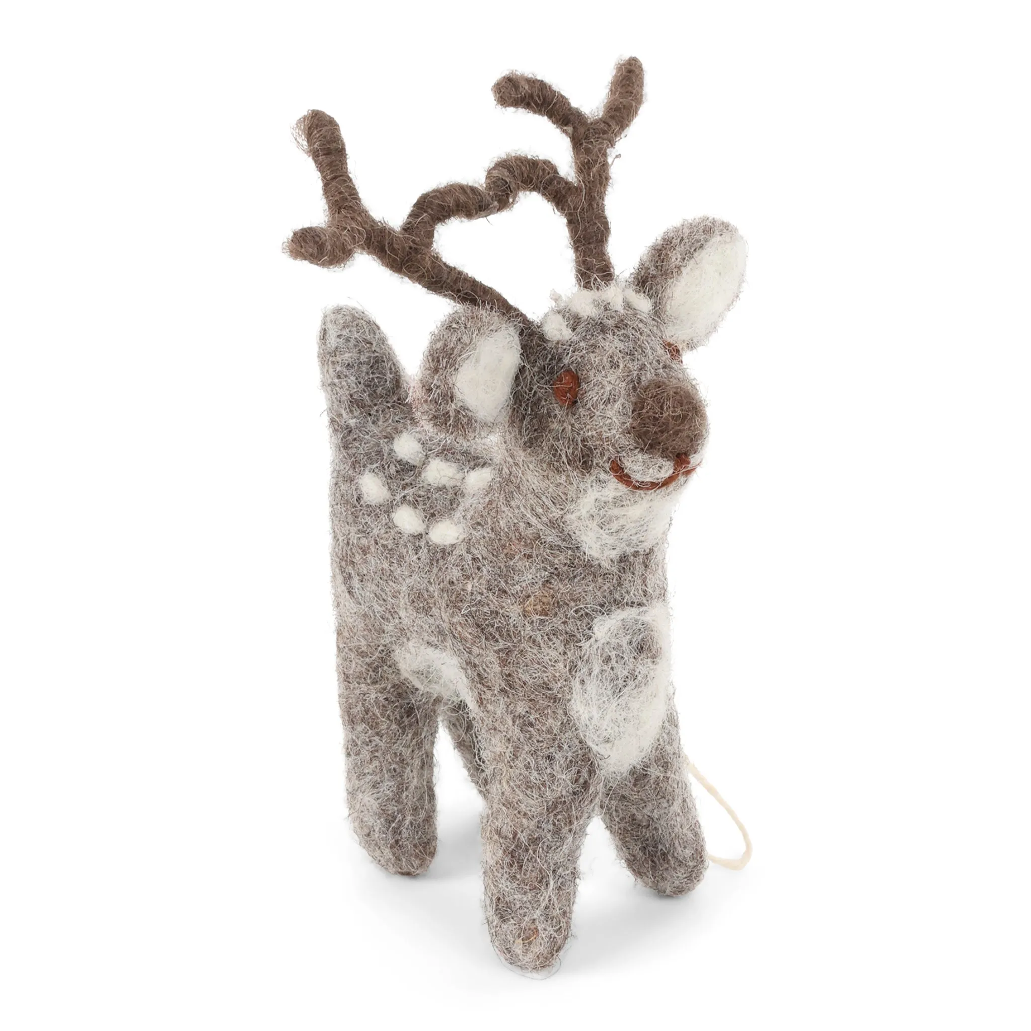 Cute Grey Deer by Én Gry & Sif