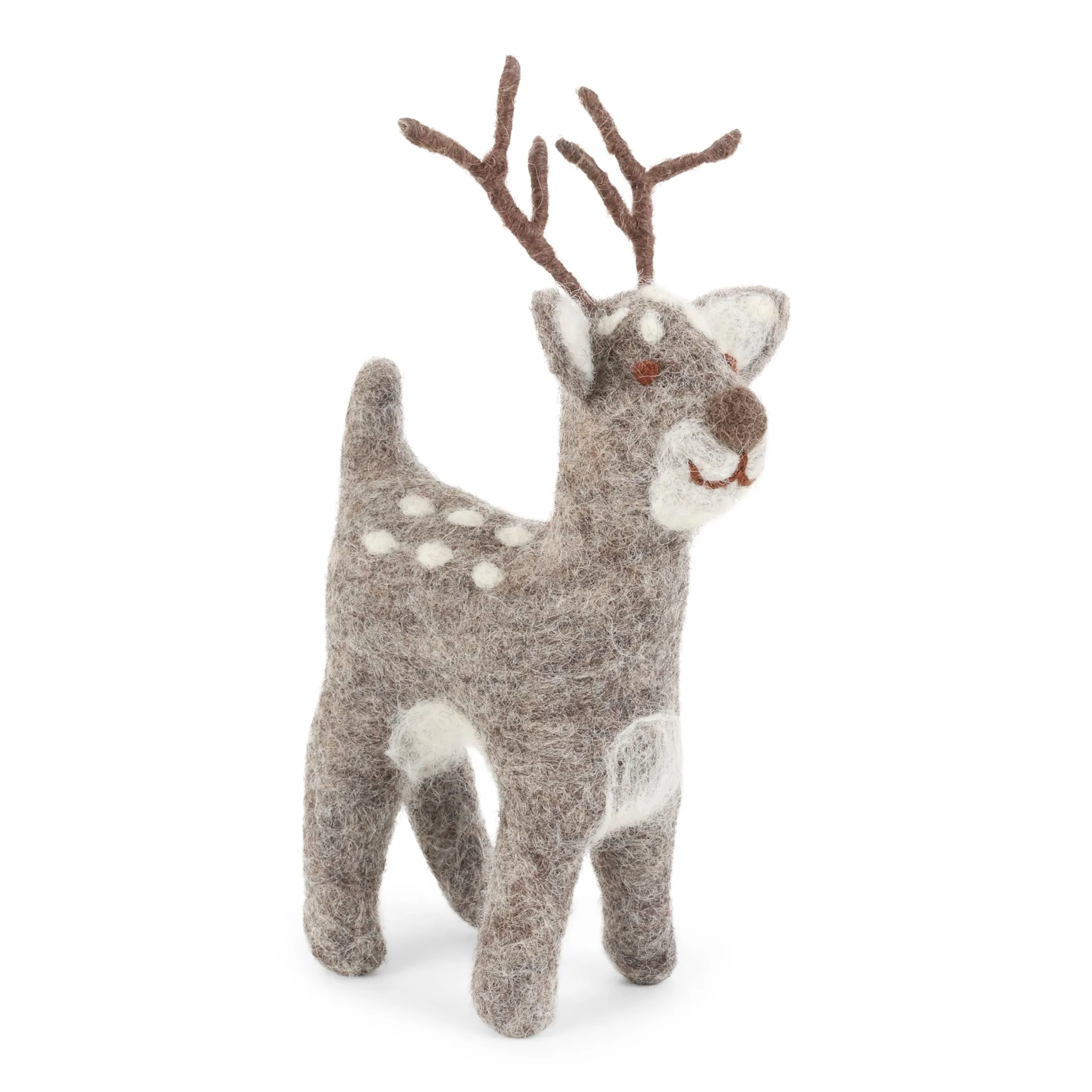 Cute Grey Deer by Én Gry & Sif