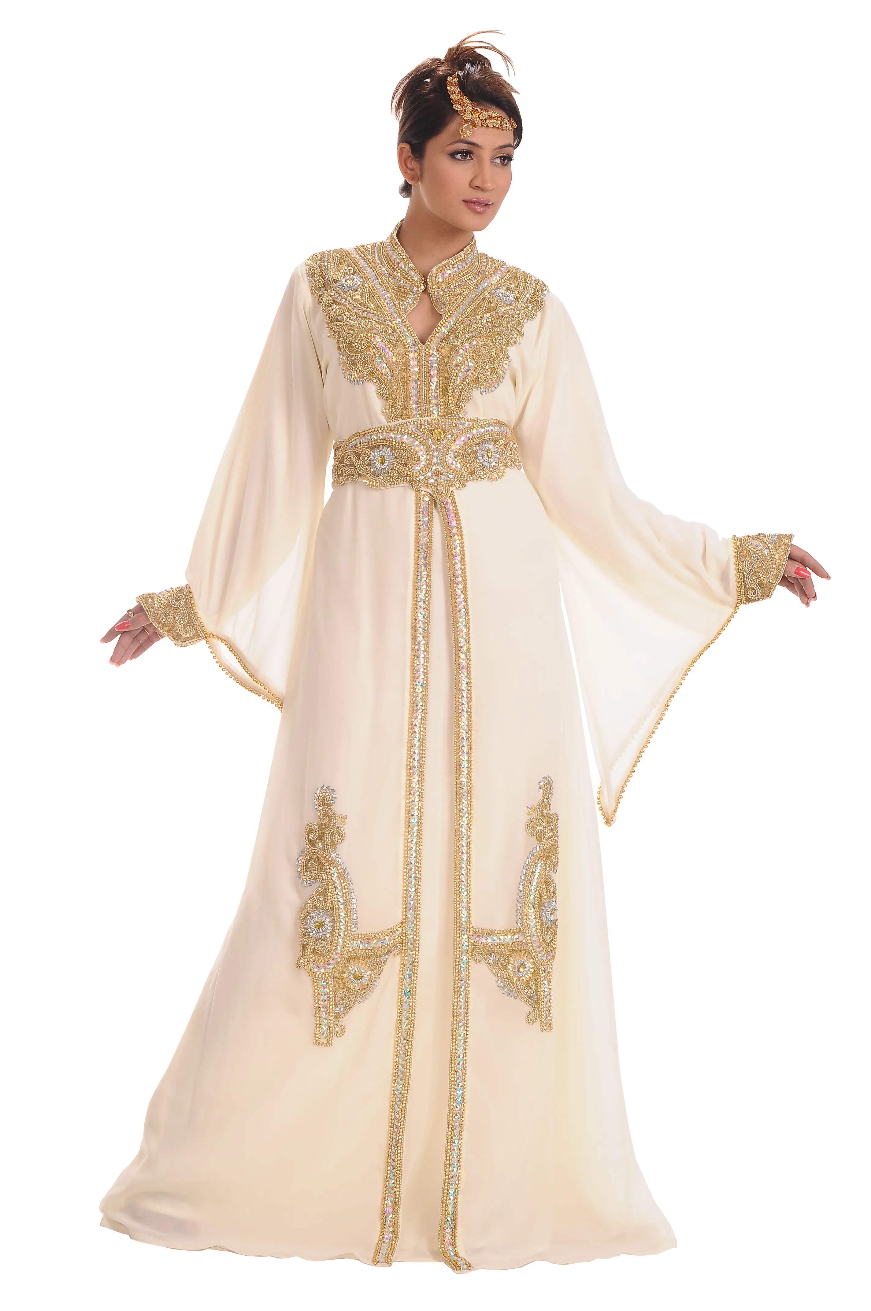 Designer Abaya Maxi Dress