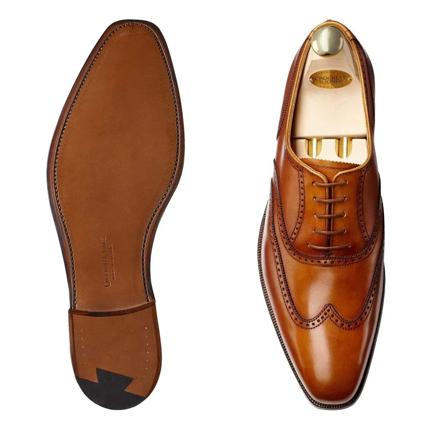 Drummond Tan Burnished Calf