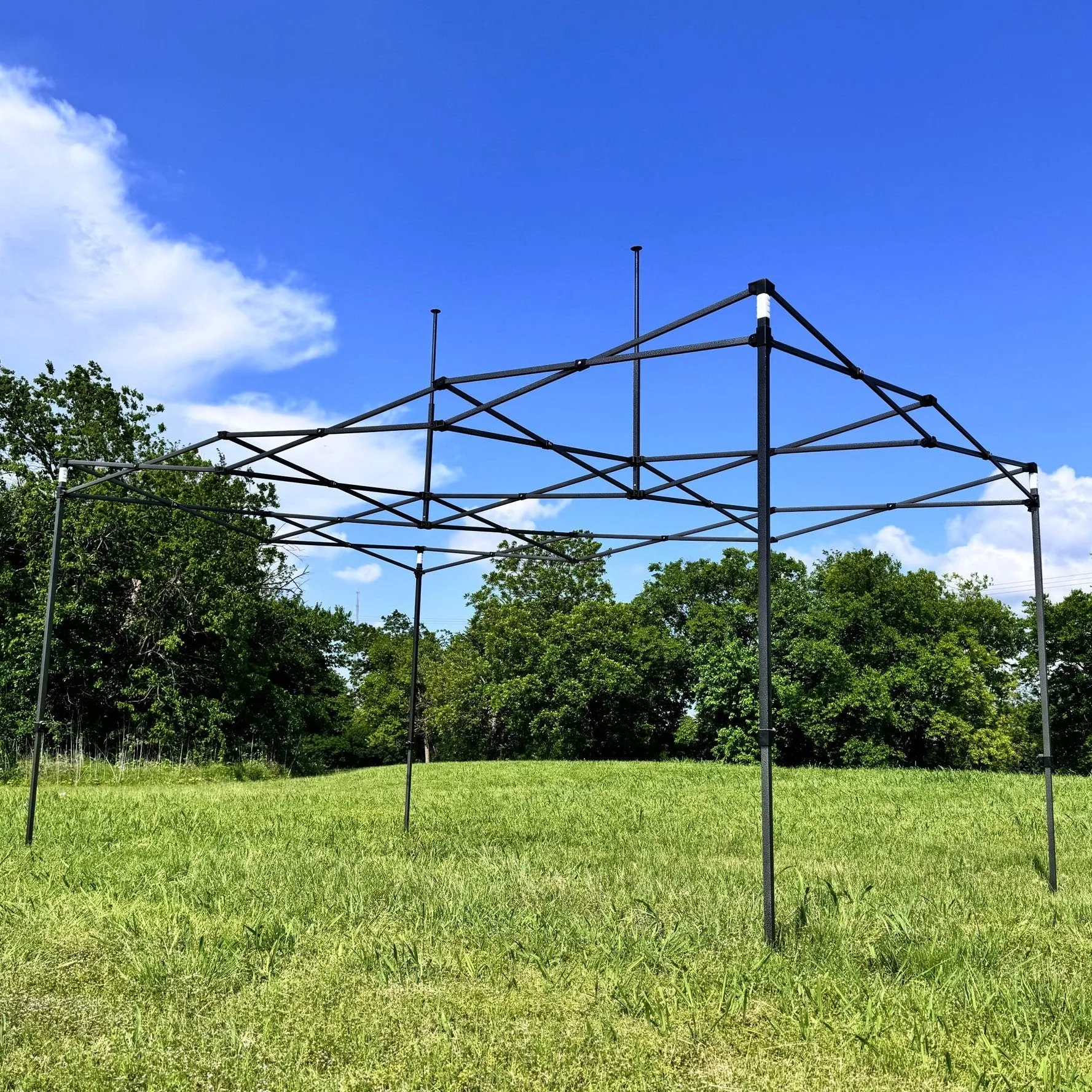 DS Model 10'x15' Black - Pop Up Tent Canopy Shelter Shade with Weight Bags and Storage Bag