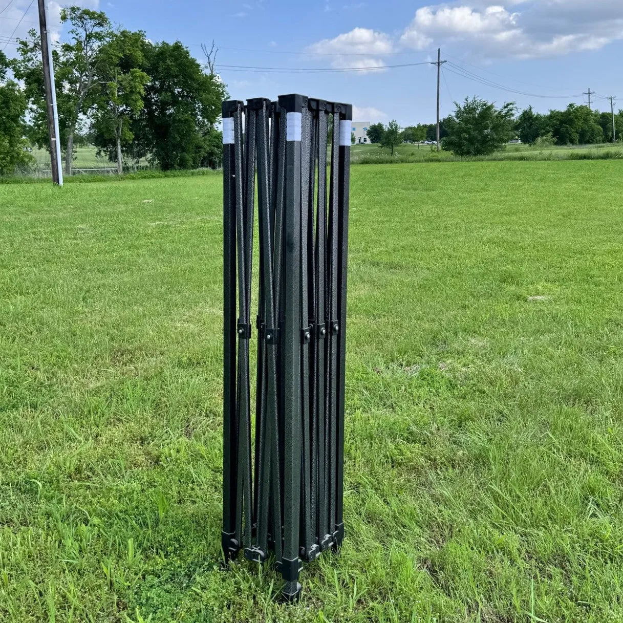 DS Model 10'x15' Black - Pop Up Tent Canopy Shelter Shade with Weight Bags and Storage Bag