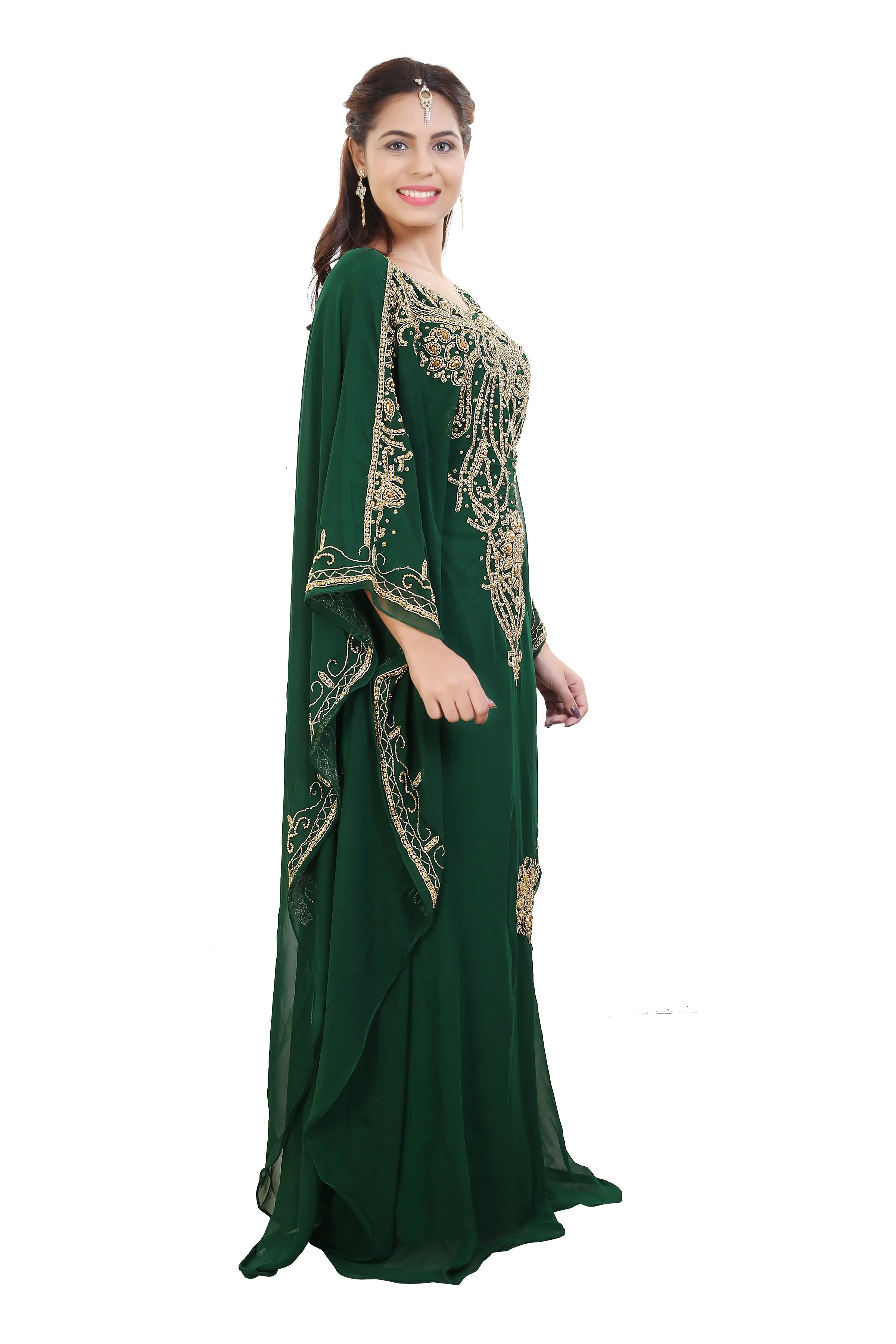 Dubai Jellabiya Embroidered Maxi