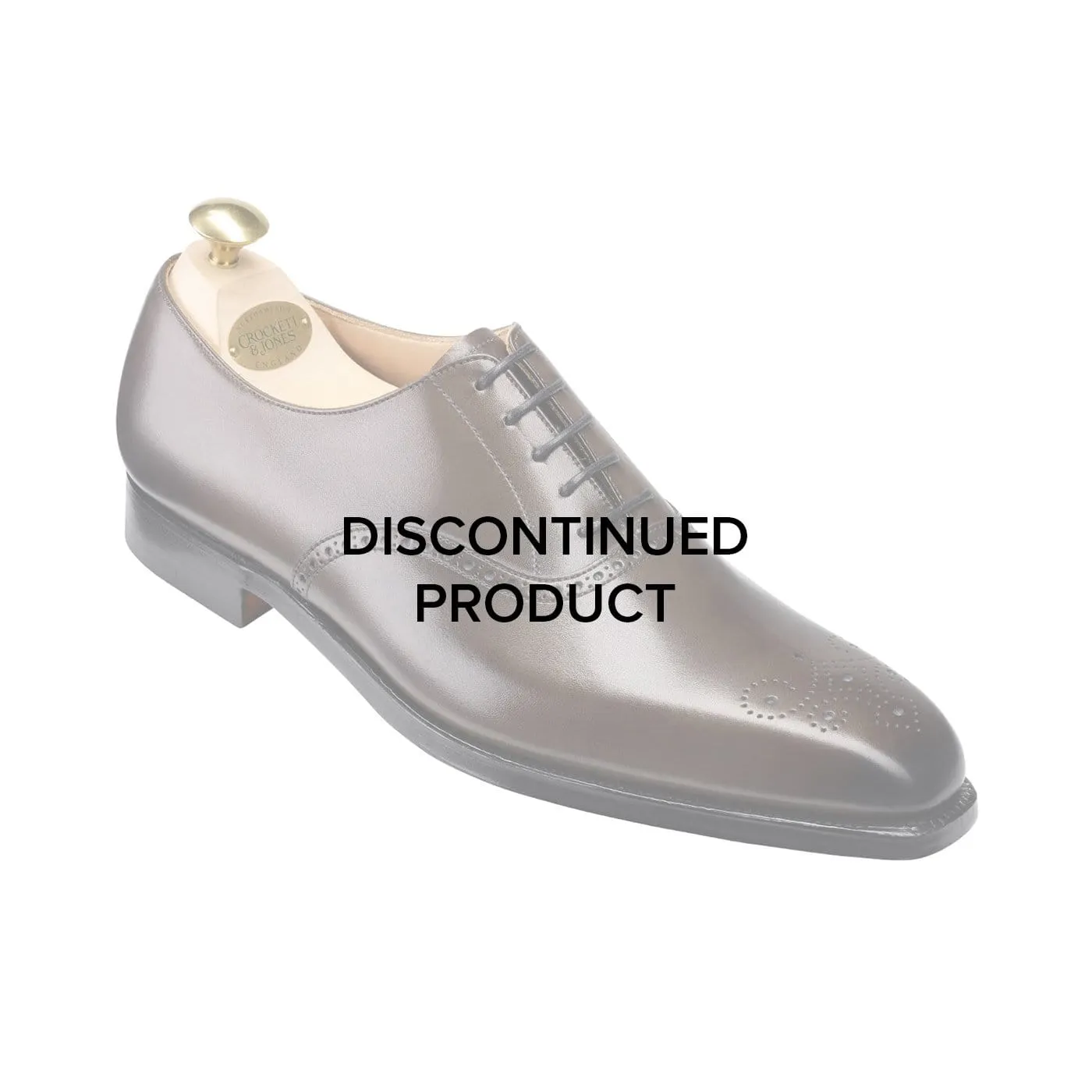 Edgware Grey Burnished Calf