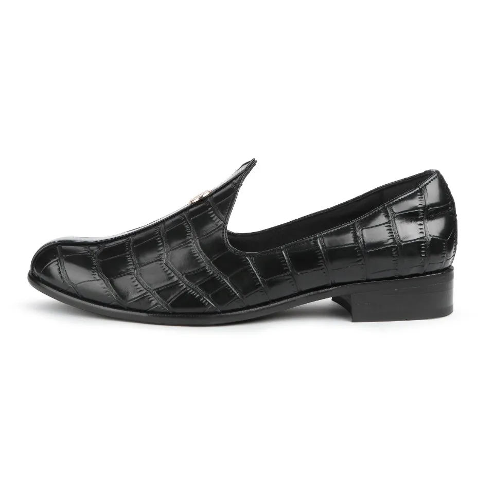 Elis - Black Croco Signature Mojdi