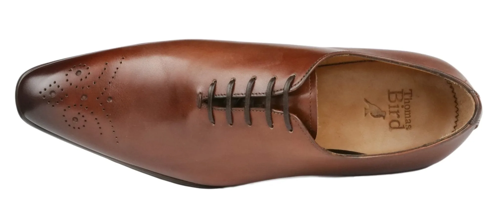 Ellington Wholecut Brogue Tan