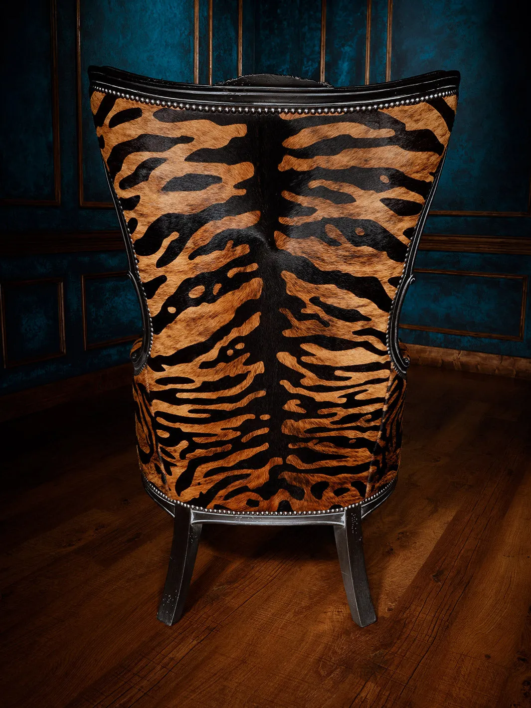 Exotic Ambush Wingback Accent Chair