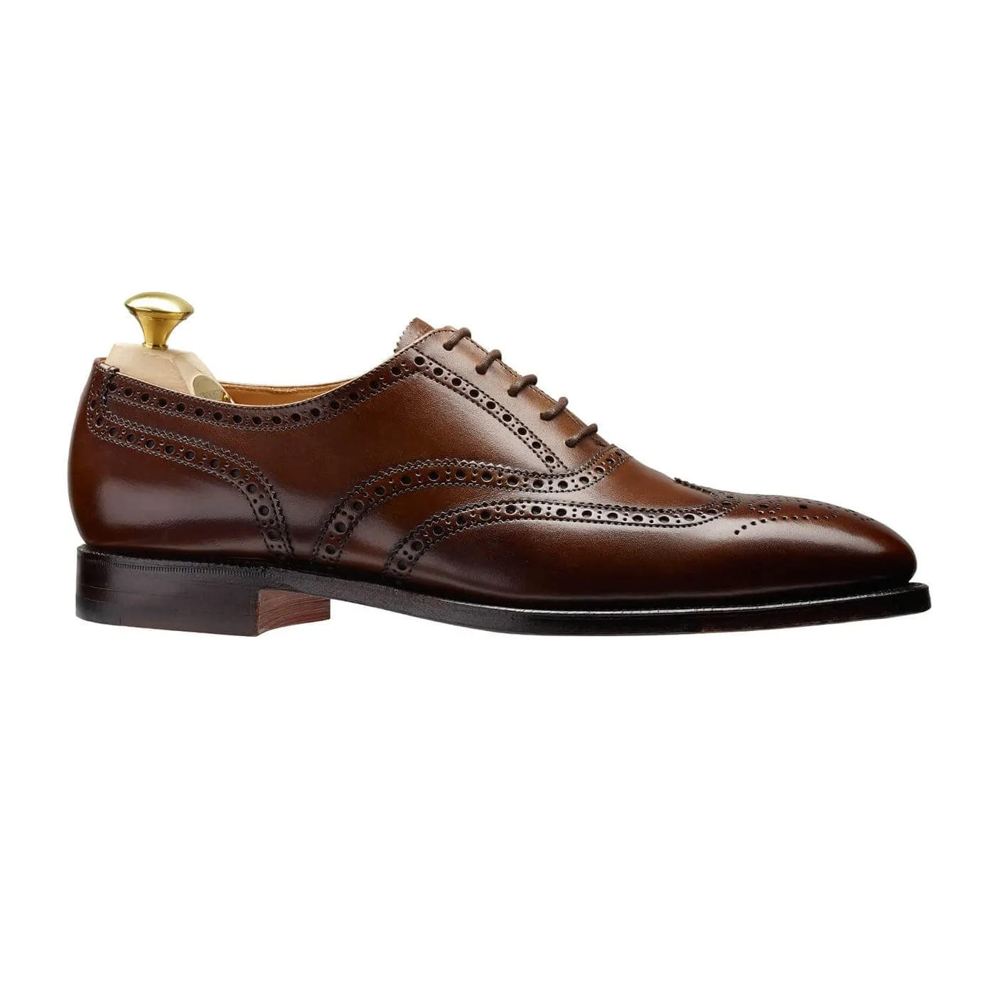 Finsbury Dark Brown Burnished Calf